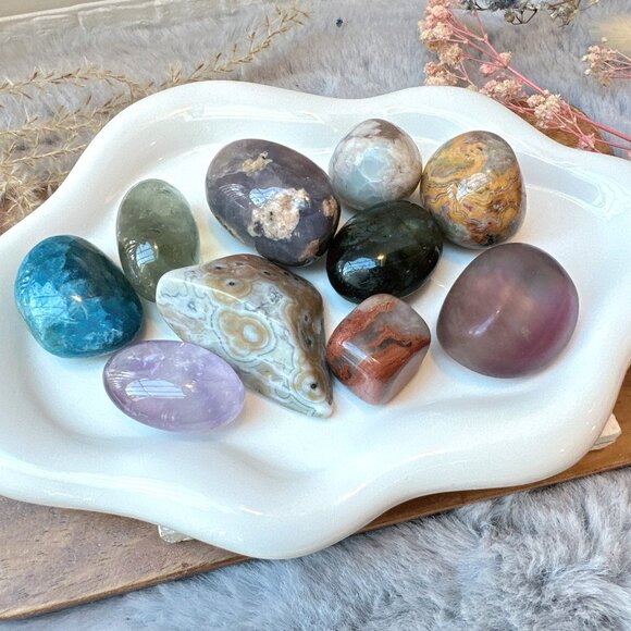 Set of 10 Crystal Tumbles - Picture 9 of 10